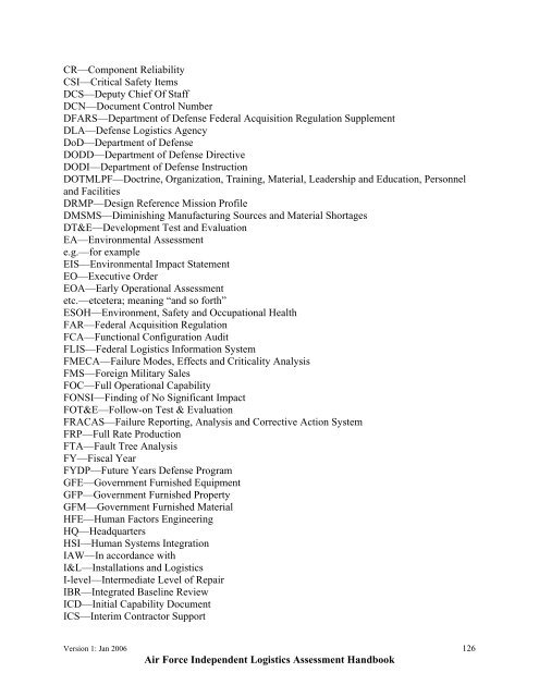 USAF ILA Handbook - ACC Practice Center - Defense Acquisition ...