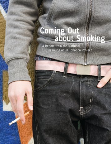 Coming Out About Smoking - National LGBT Tobacco Control Network