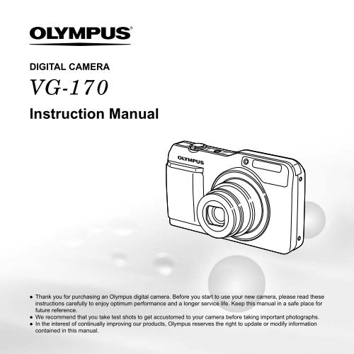 VG-170 Instruction Manual