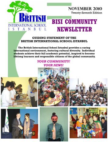 NOVEMBER 2010 - British International School