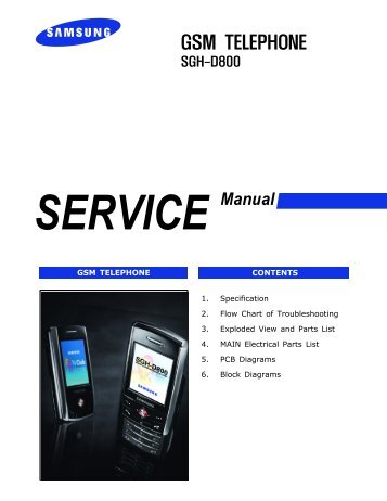 Samsung SGH-D800 service manual.pdf