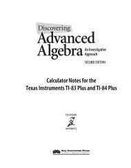 Calculator Notes for the Texas Instruments TI-83 Plus and TI-84 Plus