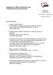 Angebote im AWO- Kinderhaus und Familienzentrum ... - Stadt Kerpen