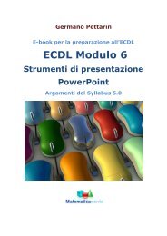 ECDL Modulo 6 - Lo shop di Matematicamente.it