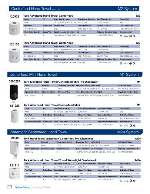 Tork Product Catalogue - Mathisons