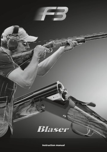 Instruction manual - Blaser USA