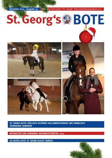 Aktuelle Ausgabe Dezember 2013 - Reitverein Oberursel ...