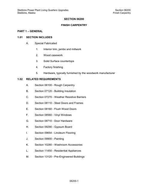 AVEC RFP No. PUR-97G-03/12 - Alaska Village Electric Cooperative