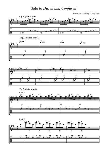 Jimmy Page tutorial (PDF) - Guitar Heroes