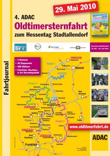 zum Hessentag Stadtallendorf - ADAC Oldtimerfahrt Hessen ...