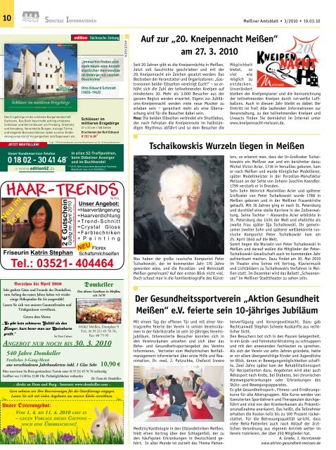 Amtsblatt Nr. 03 vom 19. MÃ¤rz 2010 (pdf - Stadt MeiÃŸen