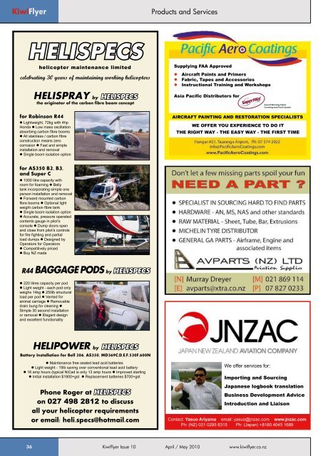 Flyer Kiwi - KiwiFlyer