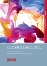 HEUCOSPERSE & MICROSPERSEPlus - Heubach GmbH