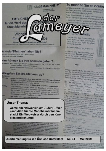 Der Lameyer - 2009 Nr.31 Mai