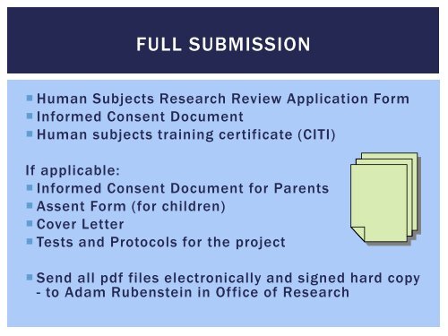 Human Subjects Research Meeting Requirements - Darden College ...