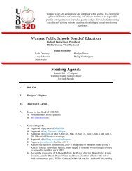 Meeting Agenda - USD 320