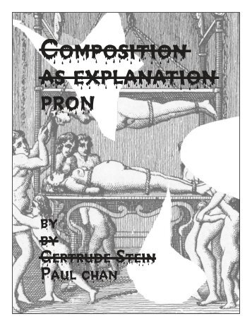 Composition as explanation pron - National Philistine