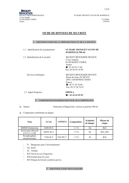 FDS-St Marc pistolet savon de Marseille 00400401