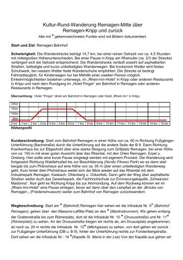 2.Kulturwanderung Remagen-Kripp - Stadt Remagen