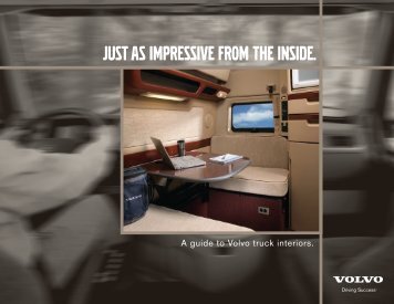 Volvo truck interiors