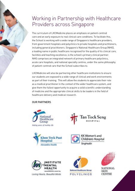 LKCMedicine Corporate Brochure - Imperial College London