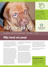 Mijn hond eet poep! - SLIMcms