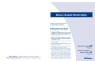 Mission Hospital Patient Rights