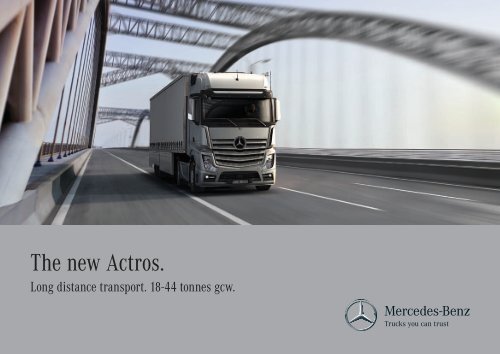 Download the new Actros summary brochure