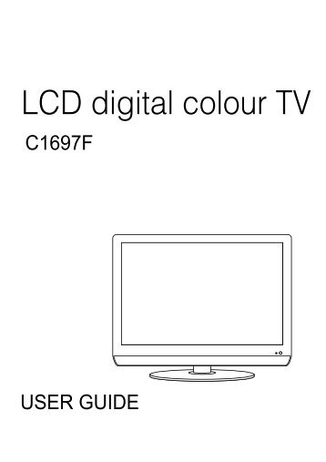 LCD digital colour TV - Cello Electronics