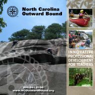 Educators' Initiative - North Carolina Outward Bound