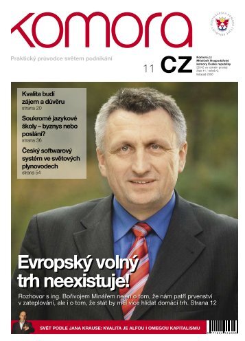 EvropskÃ½ volnÃ½ trh neexistuje! - HospodÃ¡ÅskÃ¡ komora ÄeskÃ© republiky