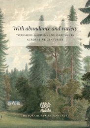 With abundance and variety - The Association of Gardens Trusts