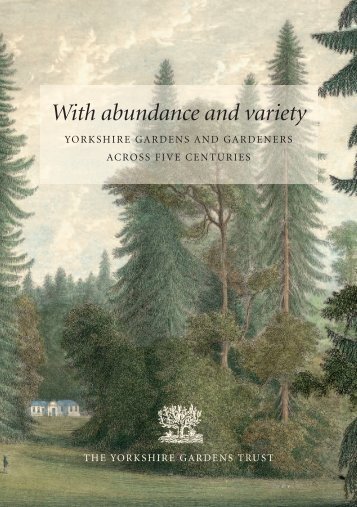 With abundance and variety - The Association of Gardens Trusts