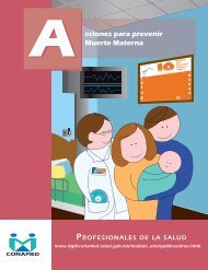 cciones para prevenir Muerte Materna - conamed - SecretarÃ­a de ...