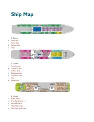 Kristina Katarina deck plan - Five Stars of Scandinavia