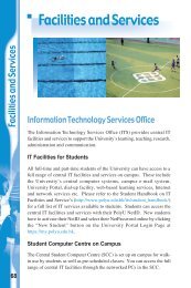 Facilities and Services - PolyU Identity and Access Management ...