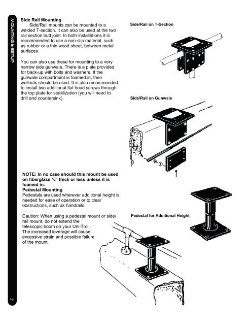 Product Manual - Cannon Downriggers