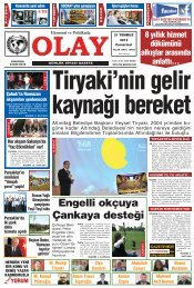 Tiryaki'nin gelir kaynaÂ¤â€º bereket - Olay Gazetesi