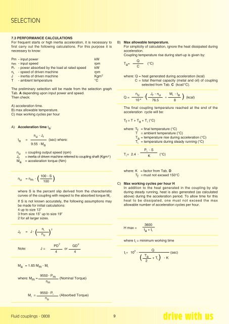 K - CK - CCK - Transfluid