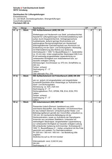 PDF Ã¶ffnen (21 KB) - DachdurchfÃ¼hrungen von Schulte & Todt