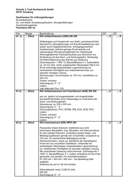 PDF Ã¶ffnen (21 KB) - DachdurchfÃ¼hrungen von Schulte & Todt