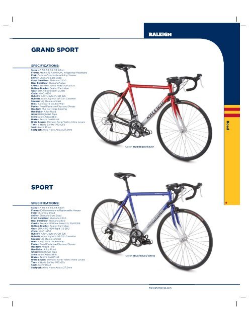 2007 Catalog - Raleigh