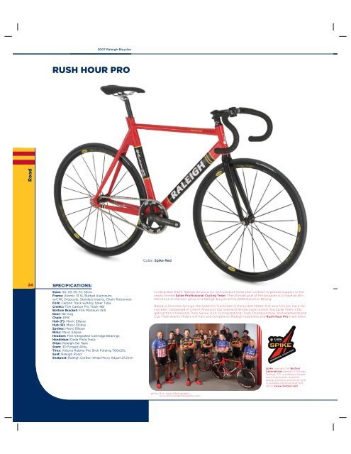 2007 Catalog - Raleigh