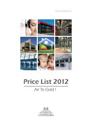 Price List 2012 - Stavoklima.cz