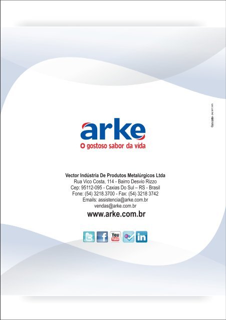 Baixe o Manual do produto - Arke