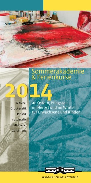 Sommerakademie & Ferienkurse - Akademie Schloss Rotenfels