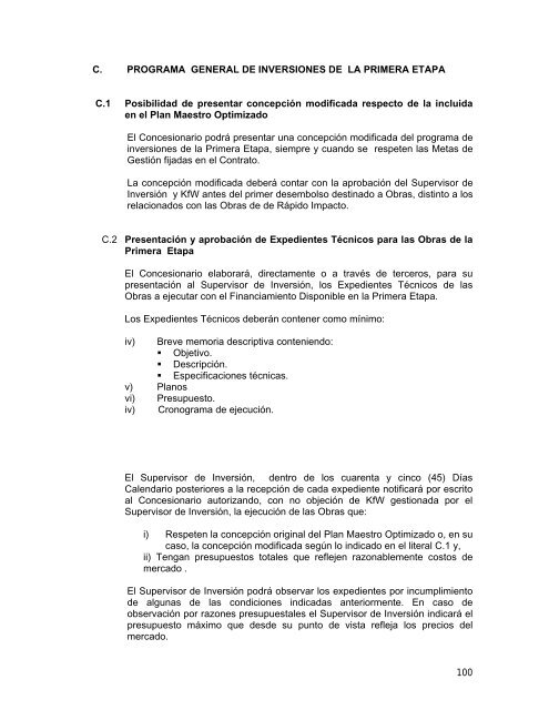 CONTRATO DE CONCESIN TUMBES - ProinversiÃ³n