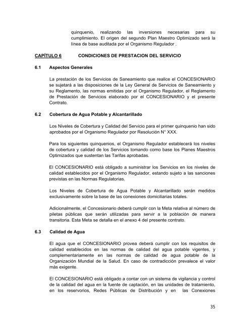 CONTRATO DE CONCESIN TUMBES - ProinversiÃ³n