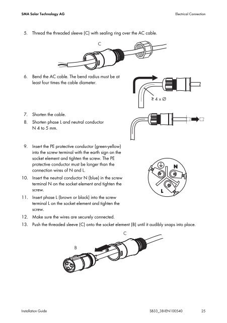 SMA 3300/3800 Manual - All Eco Energy