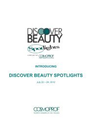 discover beauty spotlights - Cosmoprof North America